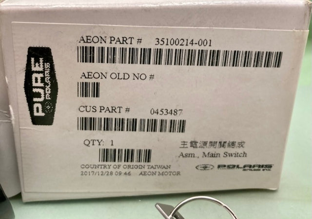 Polaris 0453487 Asm-Switch, Main New Genuine