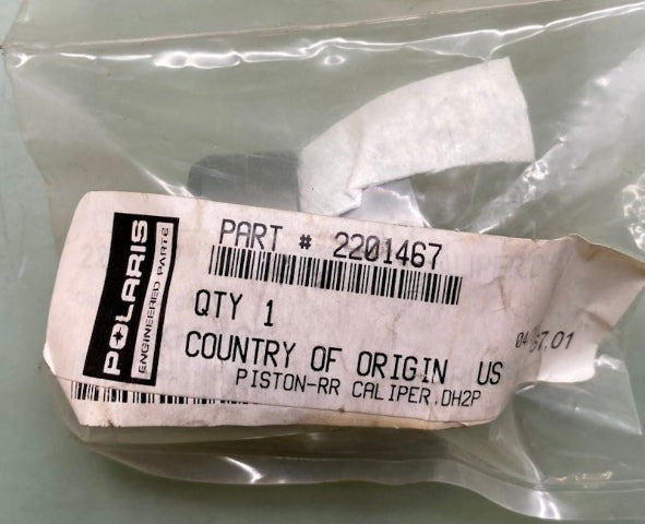 Polaris 2201467  Piston-Rr, Caliper, Dh2p New Genuine