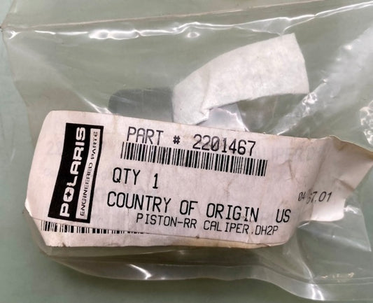 Polaris 2201467  Piston-Rr, Caliper, Dh2p New Genuine