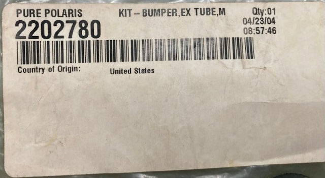 Polaris 2202780 Exhaust Tube Bumper Kit New Genuine