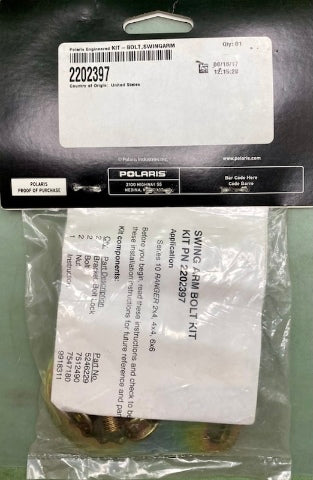 Polaris 2202397 Bracket, Bolt, Lock  New Genuine