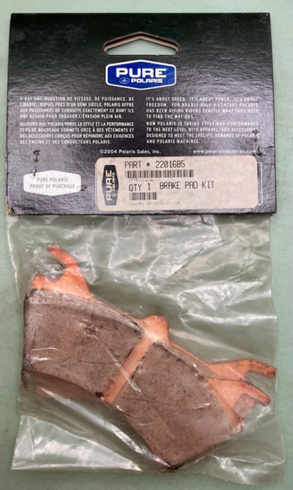 Polaris 2201685  Kit-Brake Pads Dh3p New Genuine