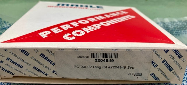 Mahle Motorsport 93L92 Kit, Piston, Ring, Fitts Polaris  2204949 New Genuine
