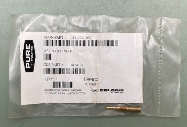 Polaris 0454195 Jet, Pilot New Genuine