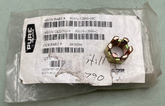 QTY 4 Polaris 0450394 NUT, LOCK New Genuine