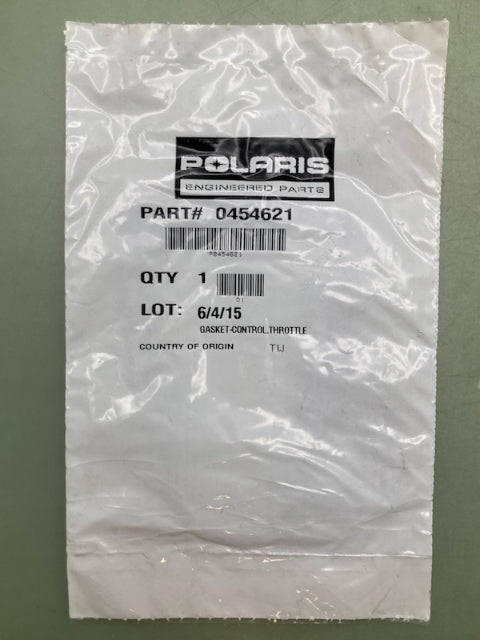 Polaris 0454621 GASKET, CONTROL, THROTTLE New Genuine