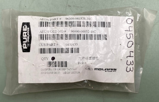 QTY 4 Polaris 0450433 BOLT New Genuine