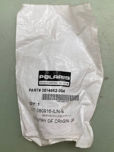Polaris 3514662-004 MAIN BEARING New Genuine