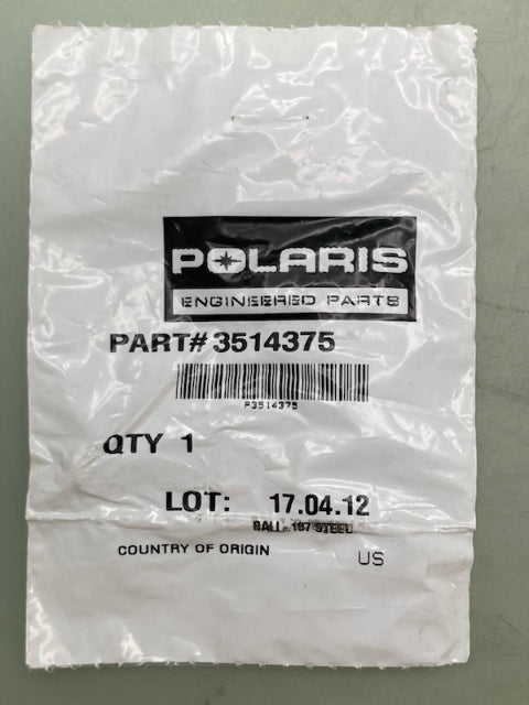 QTY 3 Polaris 3514375 Ball New Genuine