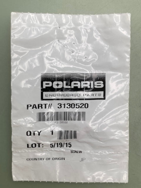 QTY 2 Polaris 3130520 Screw New Genuine