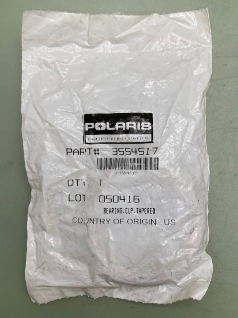 Polaris 3554517 Bearing, Cup, Tapered New Genuine