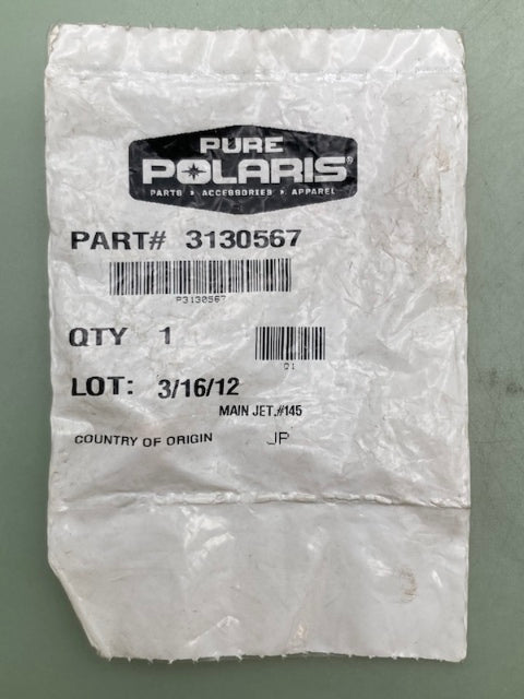 Polaris 3130567 Main, Jet, #145 3131303 New Genuine