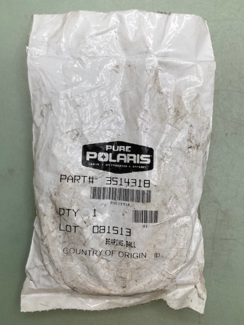 Polaris 3514318 BALL BEARING New Genuine