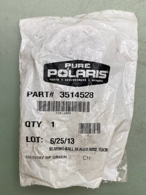 Polaris 3514528 BALL BEARING New Genuine