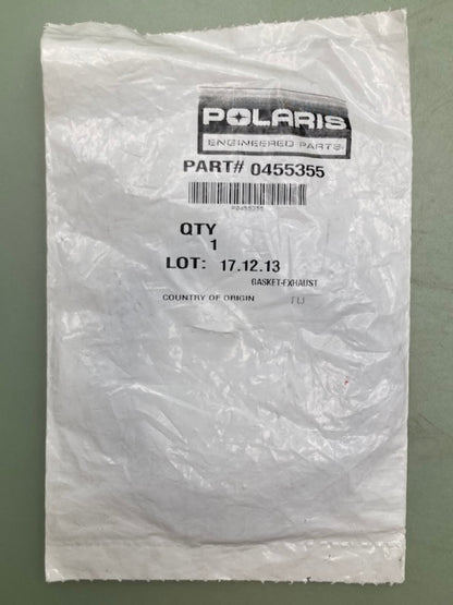 Polaris 0455355 GASKET EXHAUST New Genuine