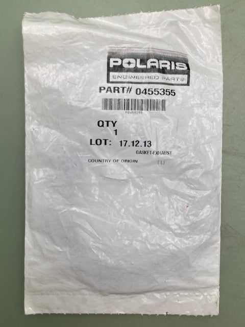 Polaris 0455355 GASKET EXHAUST New Genuine