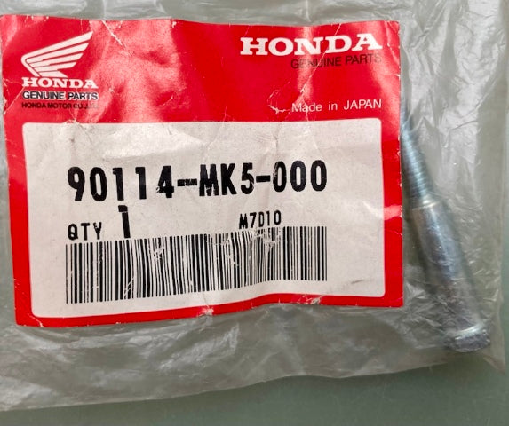 Honda  90114-MK5-000 Bolt, Lever, Pivot New Genuine