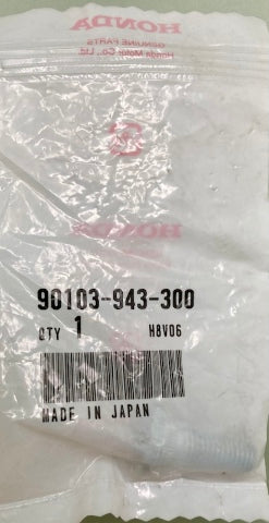 Honda 90103-943-300 Bolt, Hub, (8X25) New Genuine