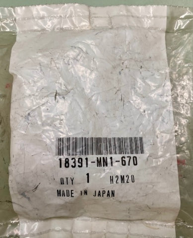 Honda 18391-MN1-670 Gasket, Muffler New Genuine