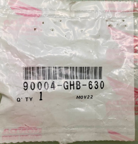 Honda 90004-GHB-630 Bolt, Flange, (6X16) New Genuine
