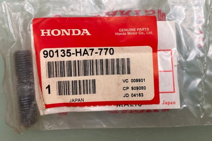 Honda 90135-HA7-770 Bolt, Stud, (10X22) New Genuine