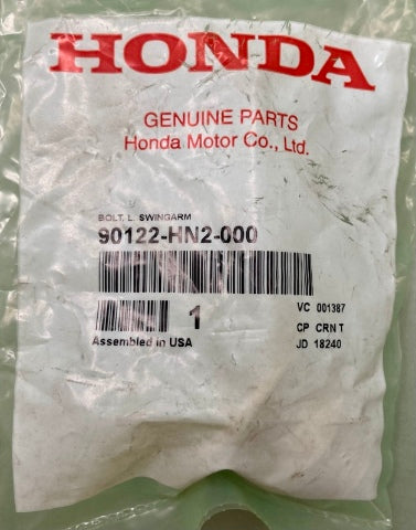 Honda 90122-HN2-000 Bolt, L., Swingarm New Genuine