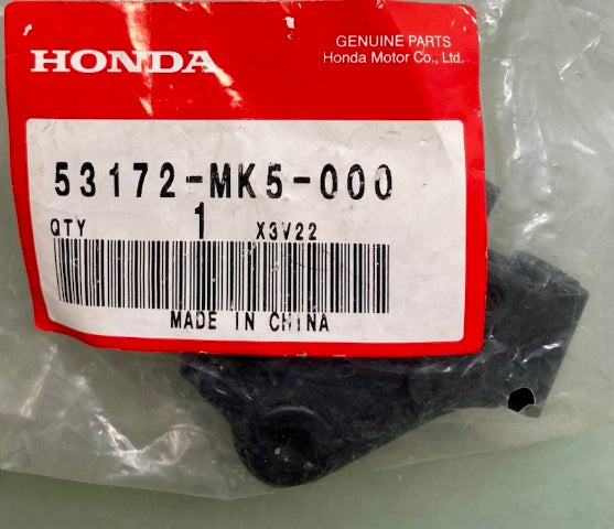 Honda 53172-MK5-000  Bracket, L. New Genuine