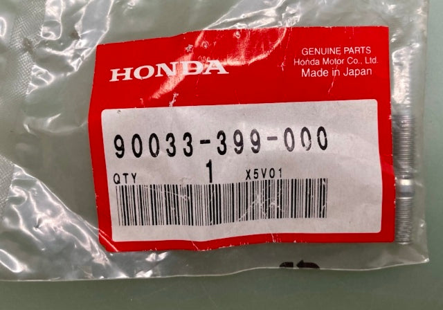 Honda 90033-399-000 Bolt, Stud, (6X32) New Genuine