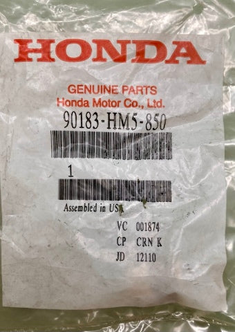 Honda 90183-HM5-850 Bolt, Arrester New Genuine