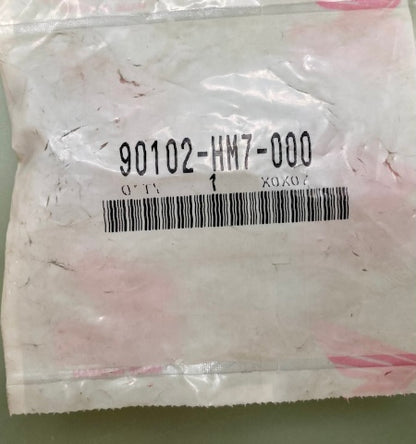 Honda 90102-HM7-000 Screw, Special, (6X8)  New Genuine
