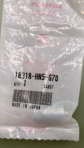 Honda 18318-HN5-670 Collar, Muffler, Band New Genuine