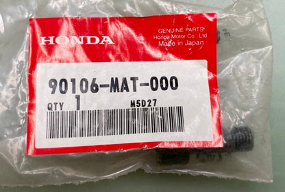 Honda 90106-MAT-000 Bolt, Socket, (10X26) New Genuine