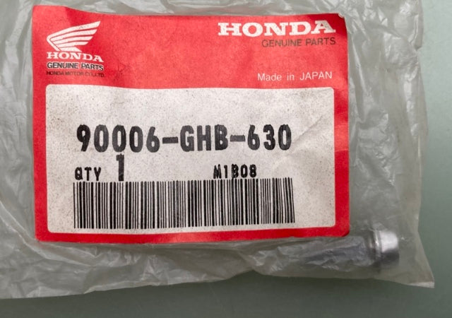 Honda 90006-GHB-630  Bolt, Flange, (6X16) New Genuine