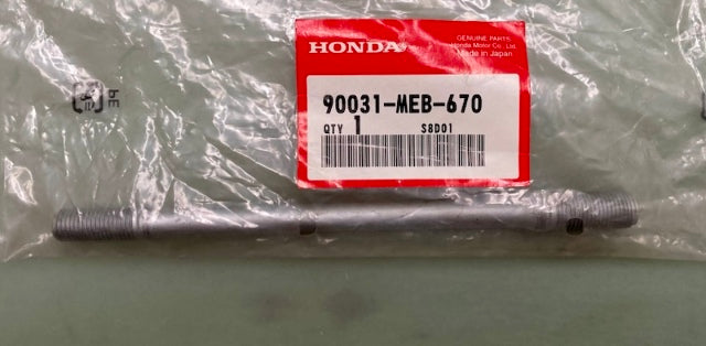 Honda 90031-MEB-670 Bolt, Stud, (12X148) New Genuine