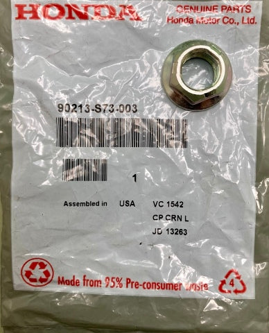 Honda 90213-S73-003 Nut (14Mm) New Genuine