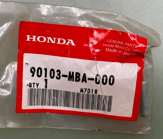 Honda 90103-MBA-000 Bolt, Flange, (6X40) New Genuine