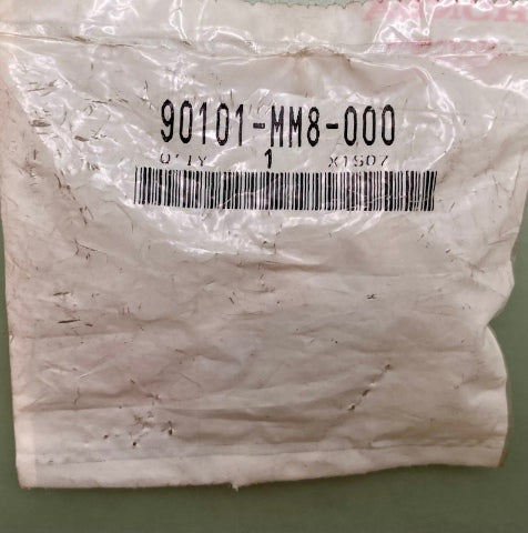 Honda 90101-MM8-000  Bolt (10X34) New Genuine