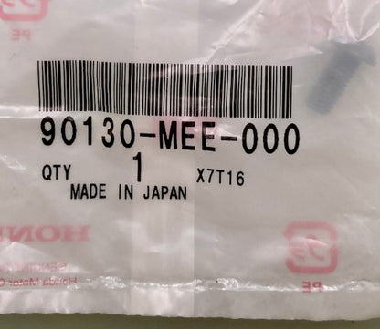 Honda 90130-MEE-000  Bolt, Socket, (6X13) New Genuine
