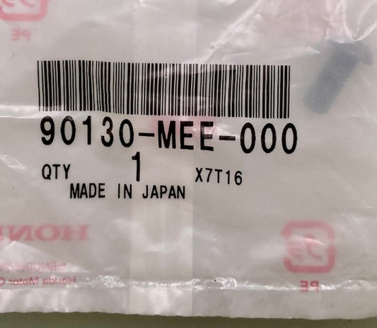 Honda 90130-MEE-000  Bolt, Socket, (6X13) New Genuine