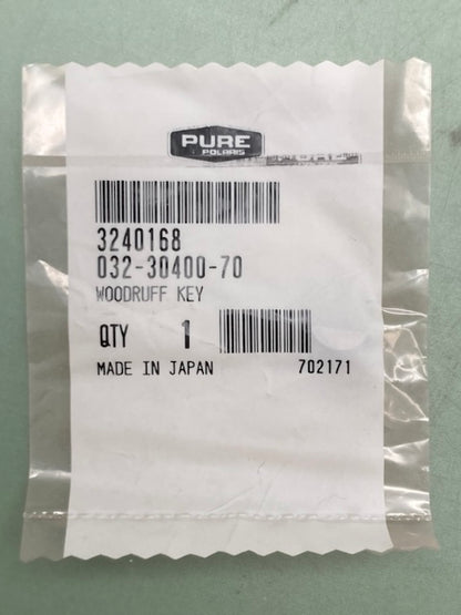 QTY 2 Polaris 3240168 WOODRUFF KEY New Genuine