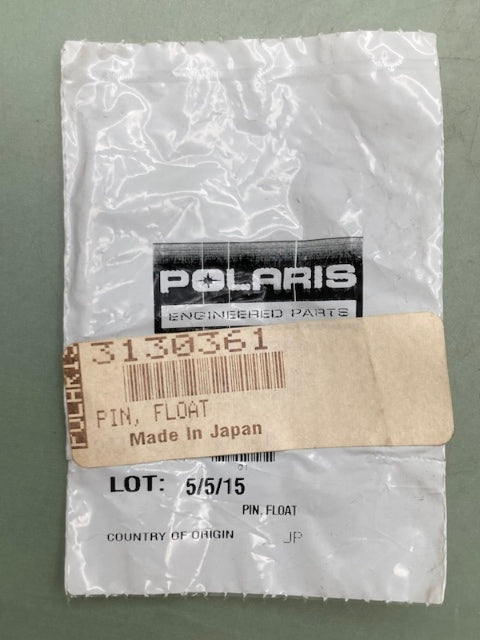 Polaris 3130361 FLOAT PIN New Genuine
