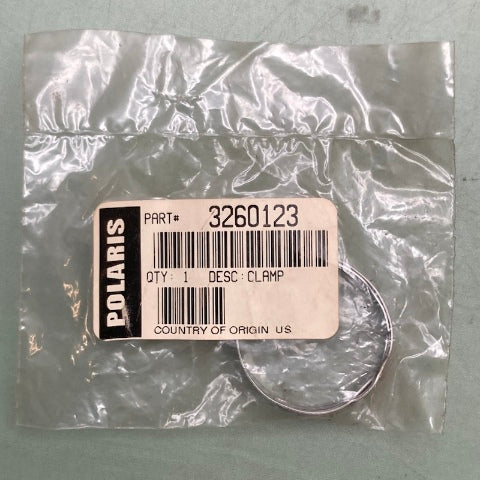 QTY 2 Polaris 3260123 BAND CLAMP New Genuine