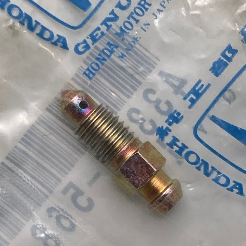 Honda 43352-568-003 BLEEDER SCREW New Genuine
