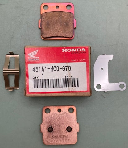 Honda 451A1-HC0-670 BRAKE PAD KIT New Genuine