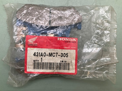 Honda 431A0-MC7-305 BRAKE PAD KIT New Genuine