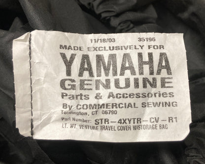 New Genuine Yamaha STR-4XYTR-CV-R1 LT. WT. Venture Travel Cover W/Storage Bag