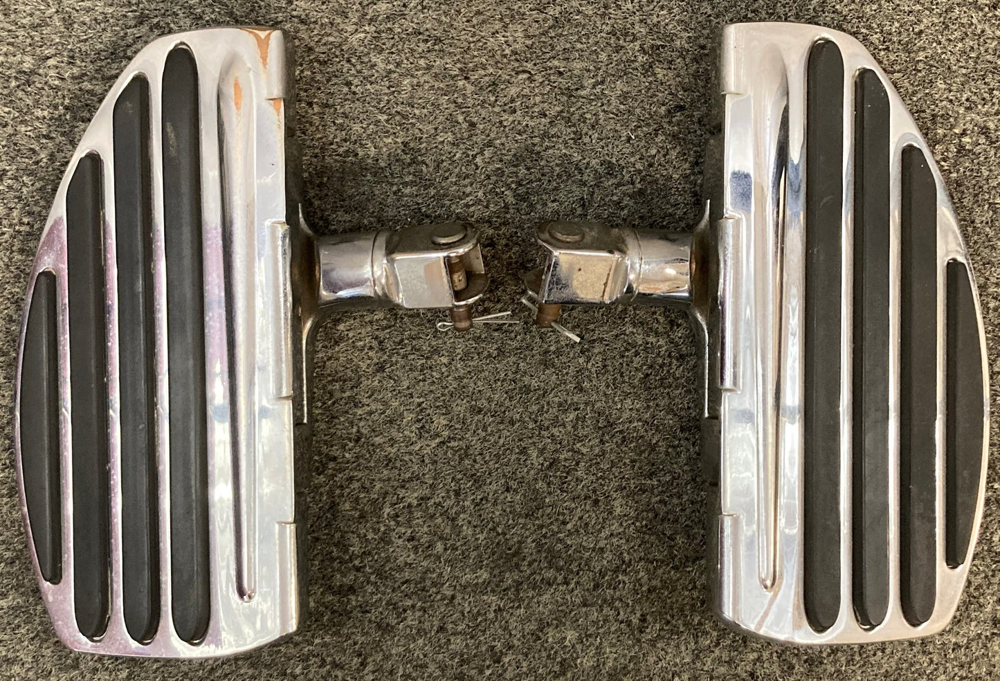 Replaces KuryAkyn 7916 Motorcycle Chrome Floorboard Set