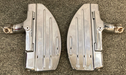 Replaces KuryAkyn 7916 Motorcycle Chrome Floorboard Set
