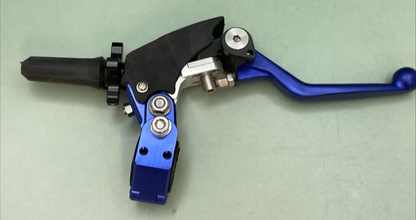 NEW GENUINE PRO CAKEN BLUE 7/8" 22mm Universal Aluminum 360 ° Clutch Handle