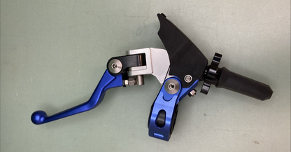 NEW GENUINE PRO CAKEN BLUE 7/8" 22mm Universal Aluminum 360 ° Clutch Handle